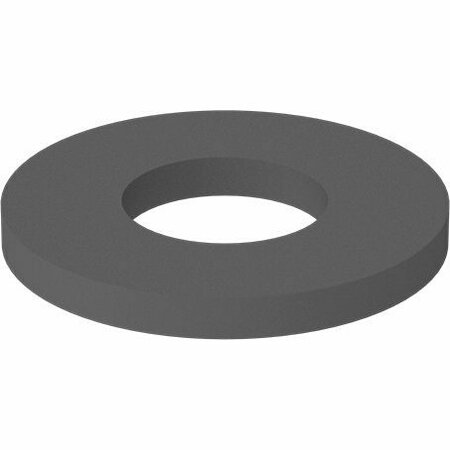 BSC PREFERRED Chemical-Resistant Fluorosilicone Seal Washer for 1/2 Screw.490 ID 1.062 OD.083-.103 Thick 91367A962